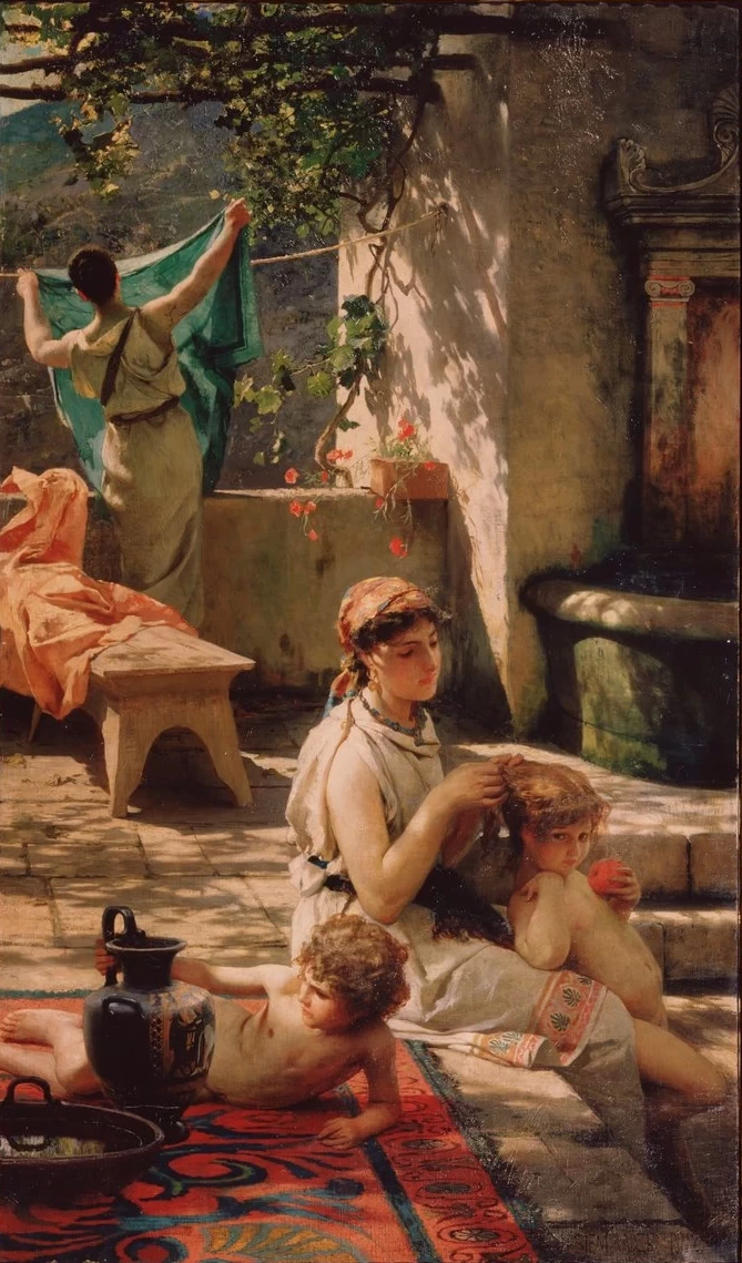 Henryk Siemiradzki - 104, Al pozzo